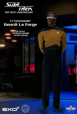 Star Trek: The Next Generation - Commander Geordi La Forge (Essentials Version) 1/6th Scale Action Figure