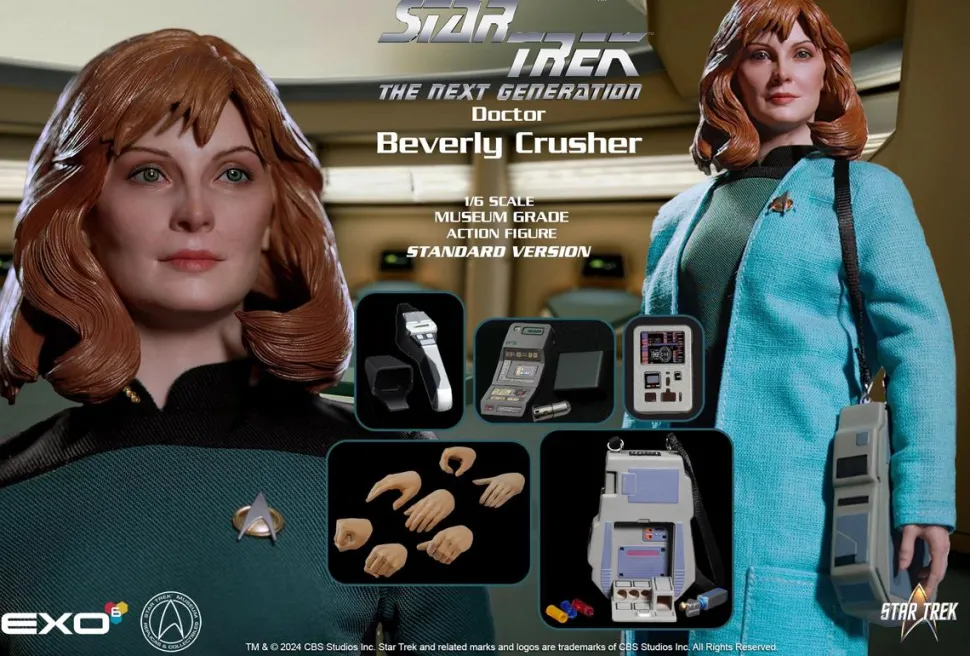 Star Trek: The Next Generation - Dr. Beverly Crusher (Standard Edition) 1/6th Scale Action Figure