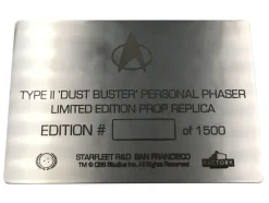 Star Trek: The Next Generation - Type-2 Dust Buster Phaser 1:1 Scale Life-Size Prop Replica