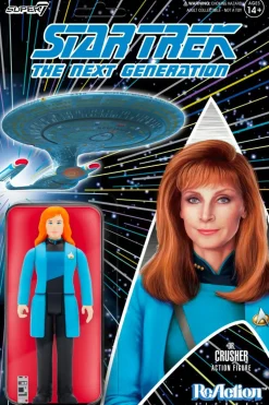 Star Trek: The Next Generation - Dr. Crusher ReAction 3.75” Action Figure