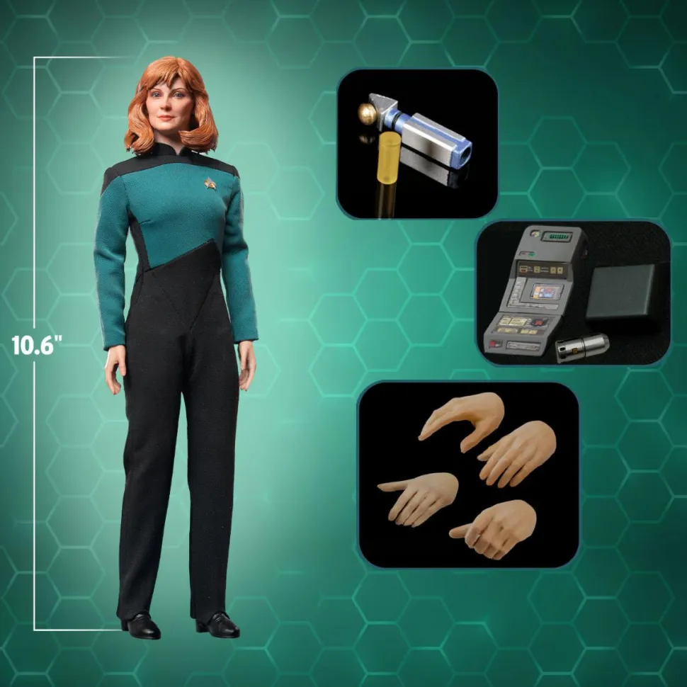 Star Trek: The Next Generation - Dr. Beverly Crusher (Essentials Edition) 1/6th Scale Action Figure
