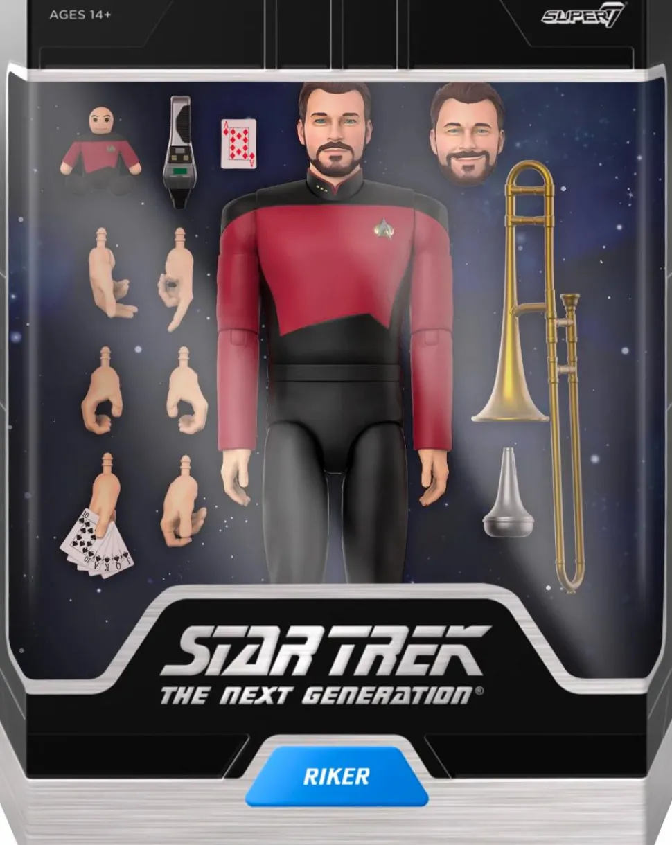 Star Trek: The Next Generation - Commander Riker Ultimates! 7” Scale Action Figure