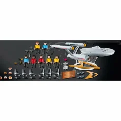 Star Trek: The Original Series - U.S.S. Enterprise NCC-1701 Playmobil 42” Vehicle Playset (70458)