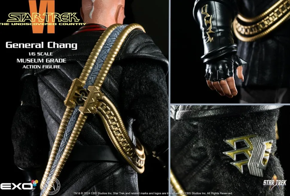 Star Trek VI: The Undiscovered Country - General Chang 1/6th Scale Action Figure