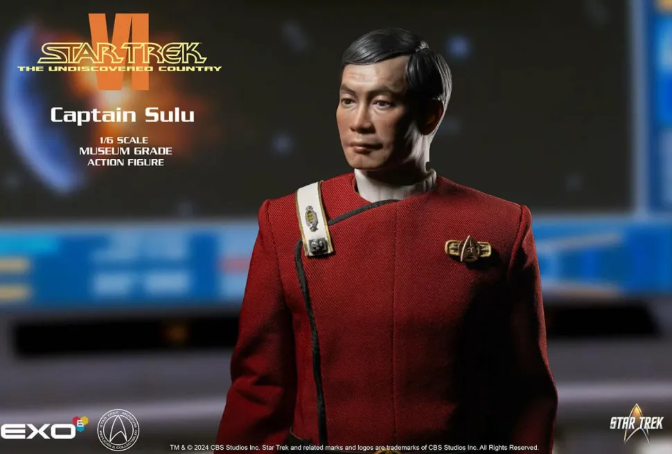 Star Trek VI: The Undiscovered Country (1991) - Captian Hikaru Sulu 1/6th Scale Action Figure