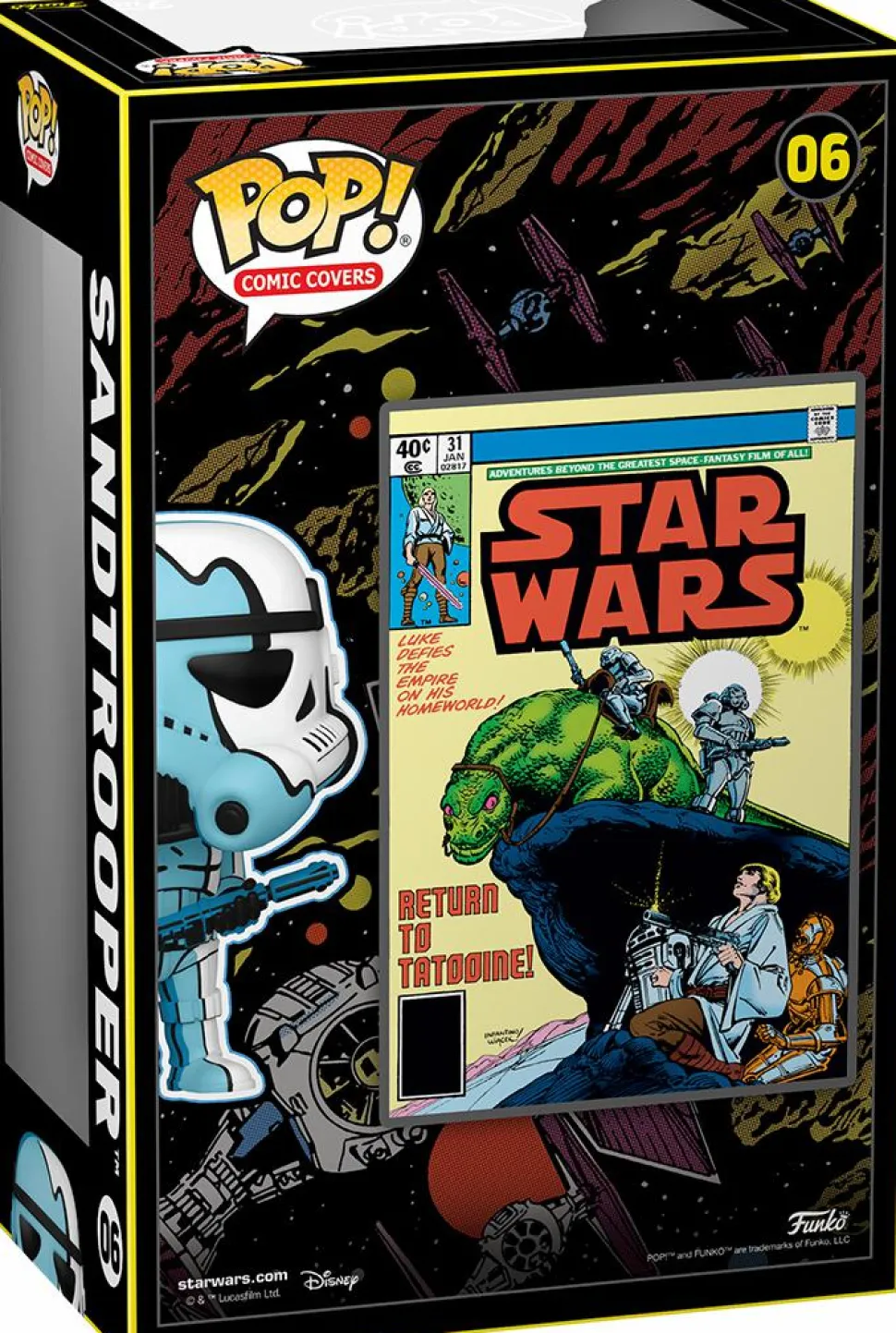Star Wars (1977) - Sandtrooper #31 Pop! Comic Covers Vinyl Figure