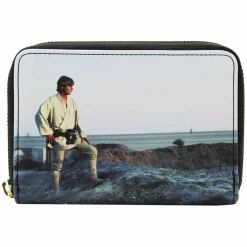 Star Wars - A New Hope Final Frames 4” Faux Leather Zip-Around Wallet
