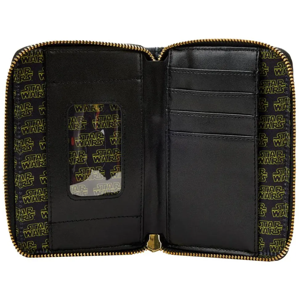 Star Wars - A New Hope Final Frames 4” Faux Leather Zip-Around Wallet