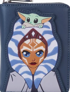Star Wars - Ahsoka & Grogu Precious Cargo 4" Faux Leather Zip-Around Wallet