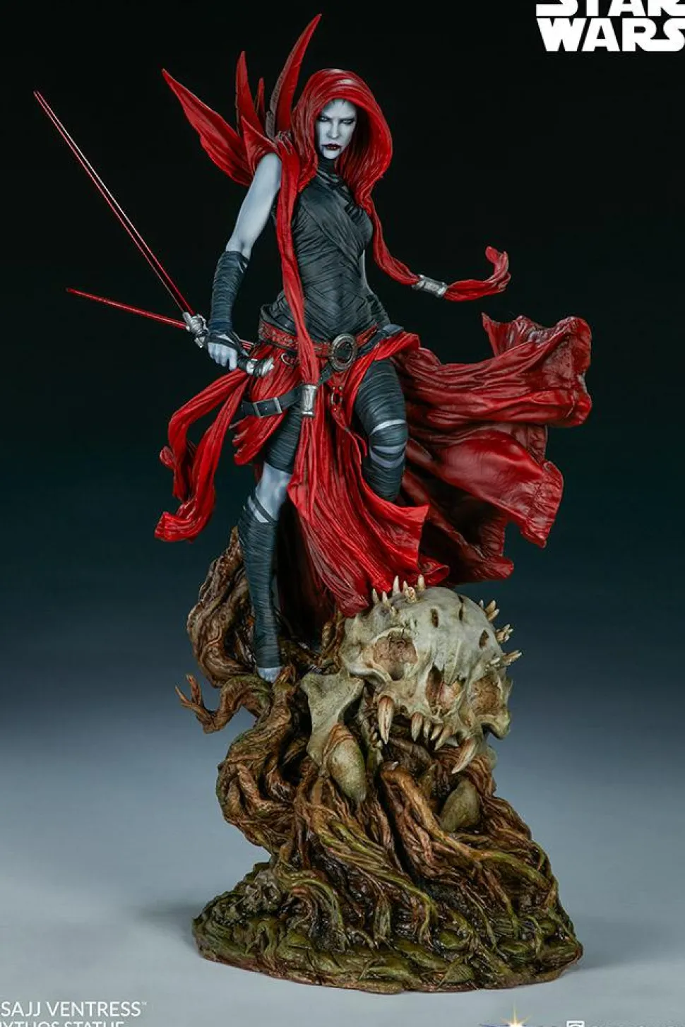 Star Wars - Asajj Ventress Mythos 22" Statue