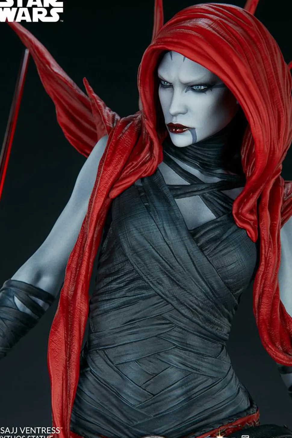Star Wars - Asajj Ventress Mythos 22" Statue