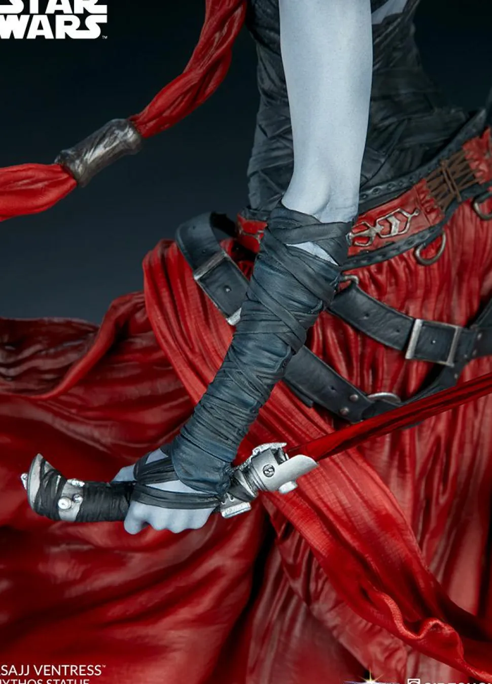 Star Wars - Asajj Ventress Mythos 22" Statue