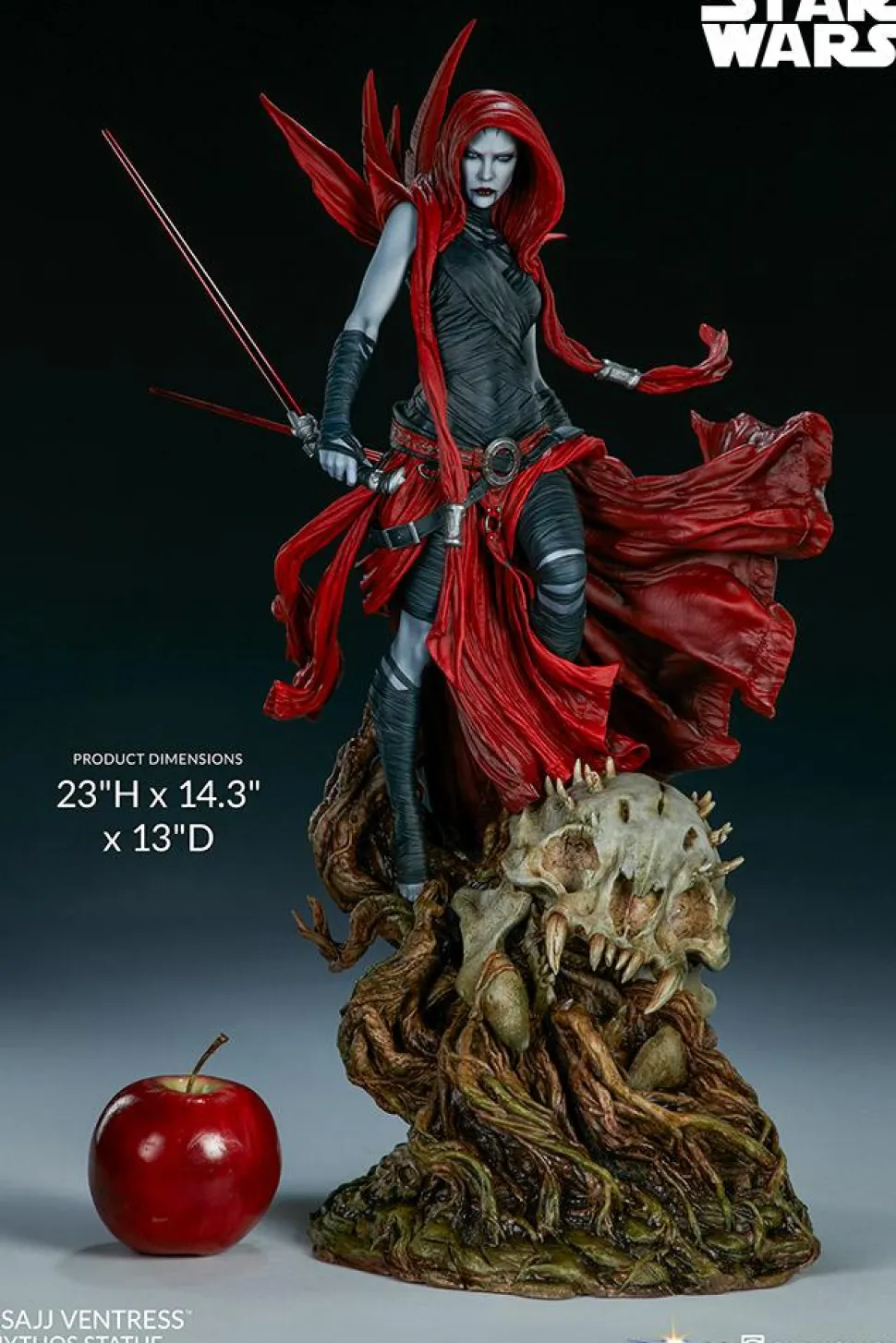 Star Wars - Asajj Ventress Mythos 22" Statue