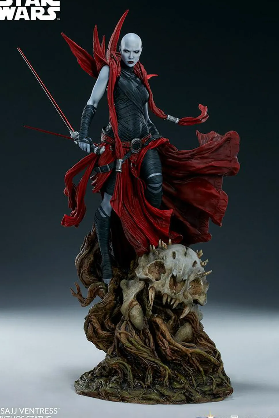 Star Wars - Asajj Ventress Mythos 22" Statue
