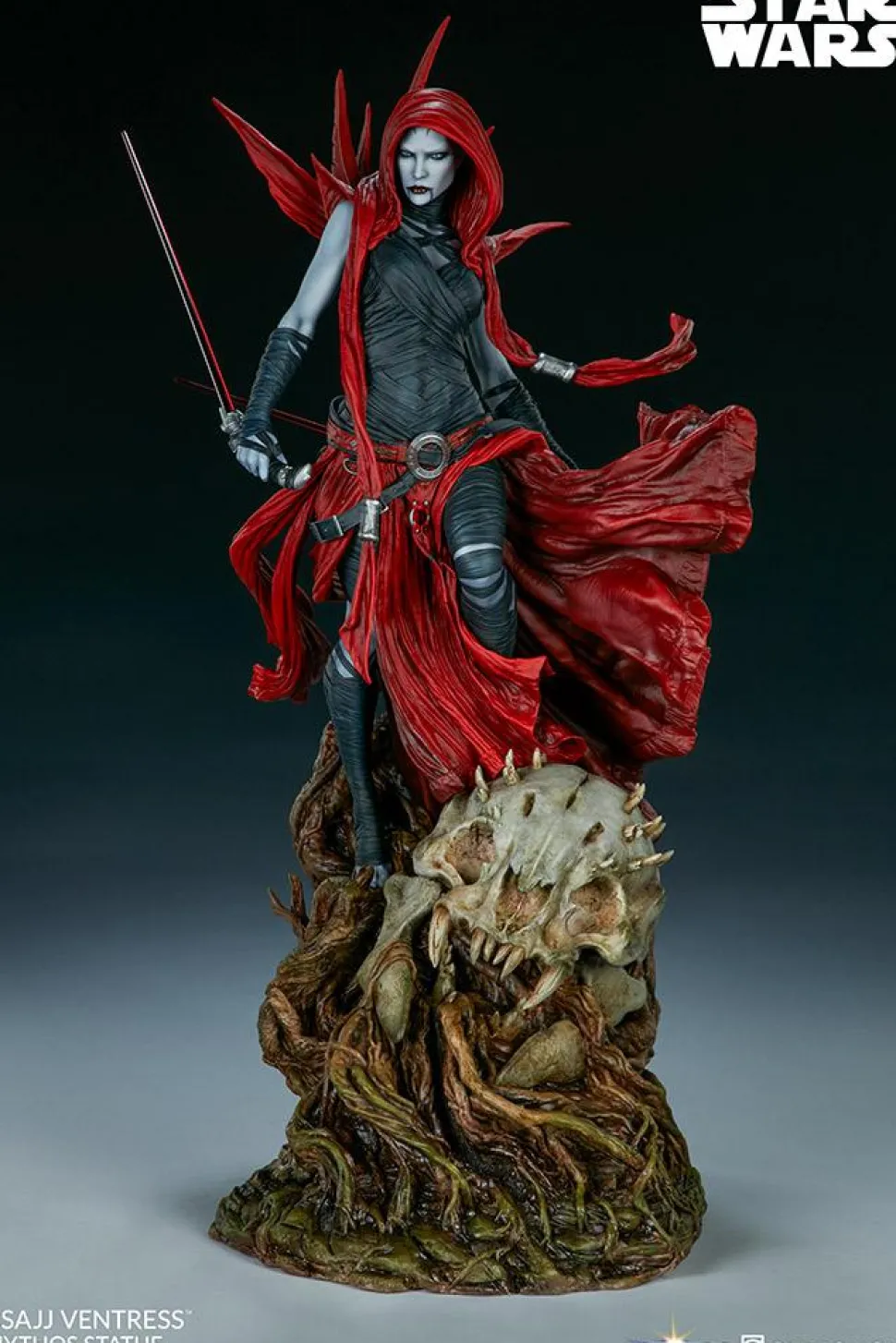 Star Wars - Asajj Ventress Mythos 22" Statue