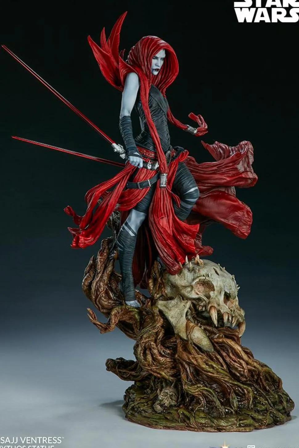 Star Wars - Asajj Ventress Mythos 22" Statue