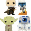 Star Wars - Attack of the Clones 4" Pop! Enamel Pin Bundle (Set of 4)