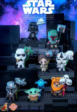 Star Wars - Balloon Carrying Cosbi Bobble-Head Collection Blind Box Hot Toys Figure (Display of 8)
