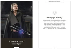 Star Wars - Be More Leia: Find Your Rebel Voice and Fight the System Hardcover Book