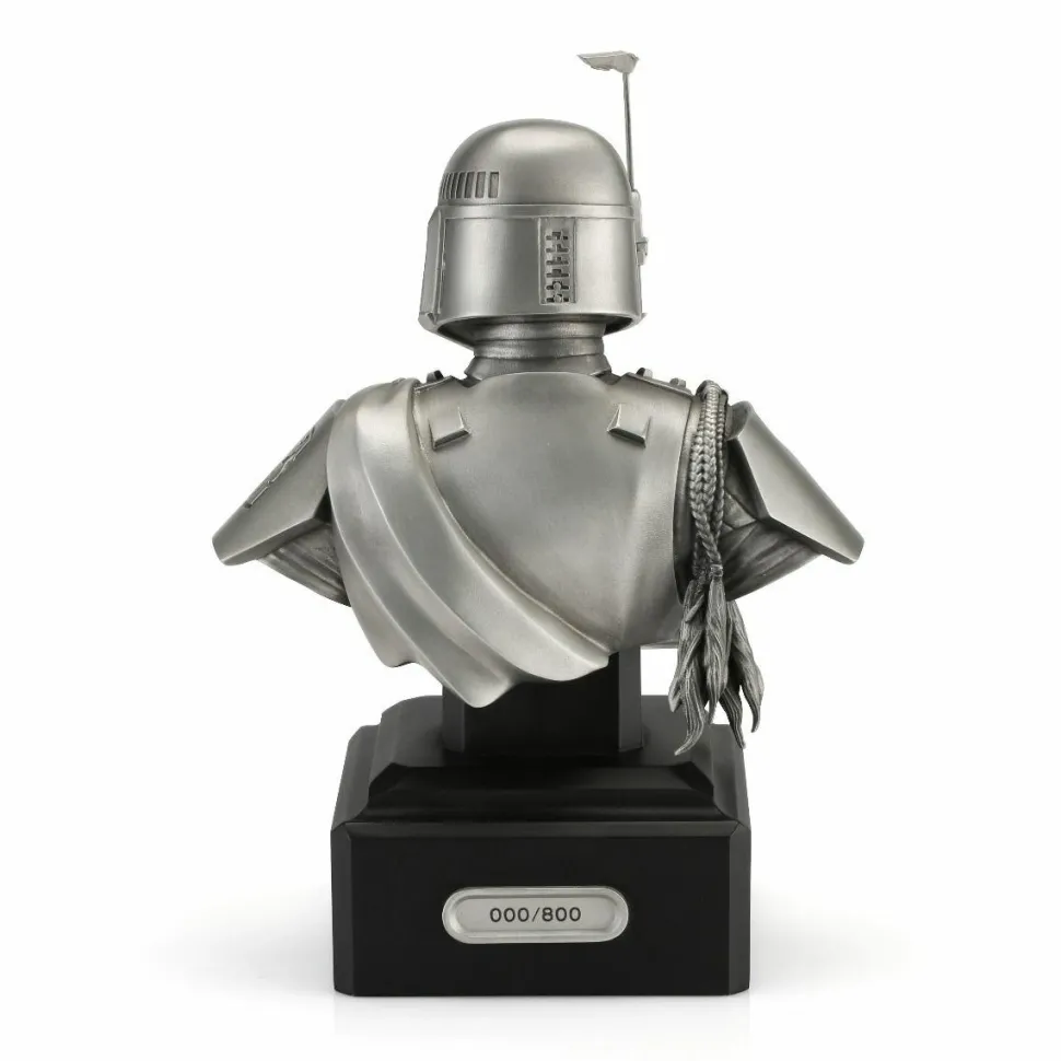 Star Wars - Boba Fett Limited Edition 8” Pewter Bust