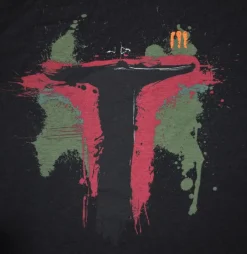 Star Wars - Boba Fett Paint Splatter Male T-Shirt