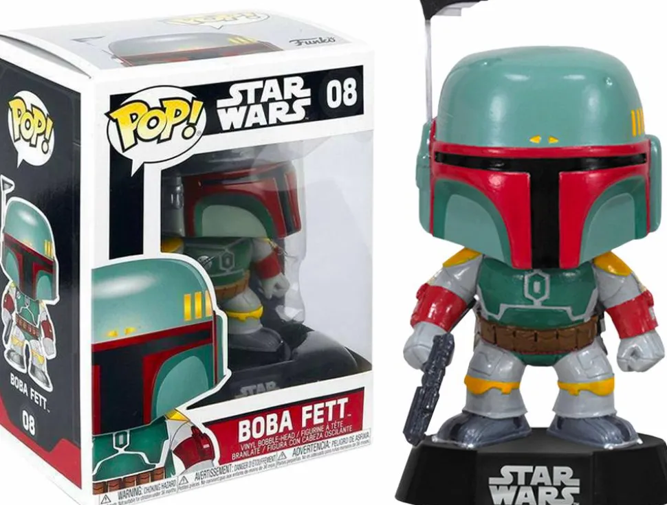 Star Wars - Boba Fett Pop! Vinyl Bobble Head Figure