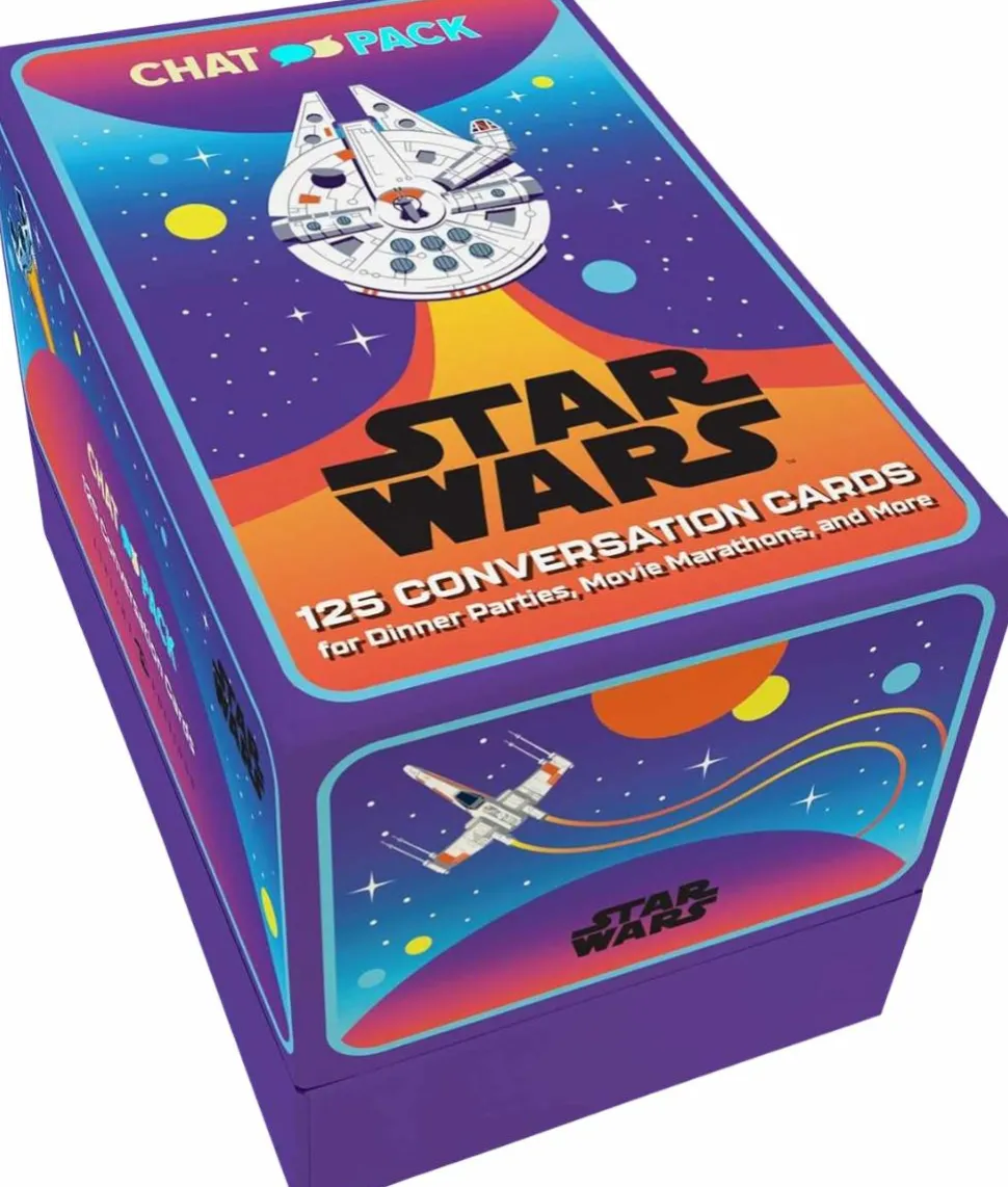 Star Wars - Chat Pack: 125 Conversation Cards for Dinner Parties, Movie Marathons, and More Card Set