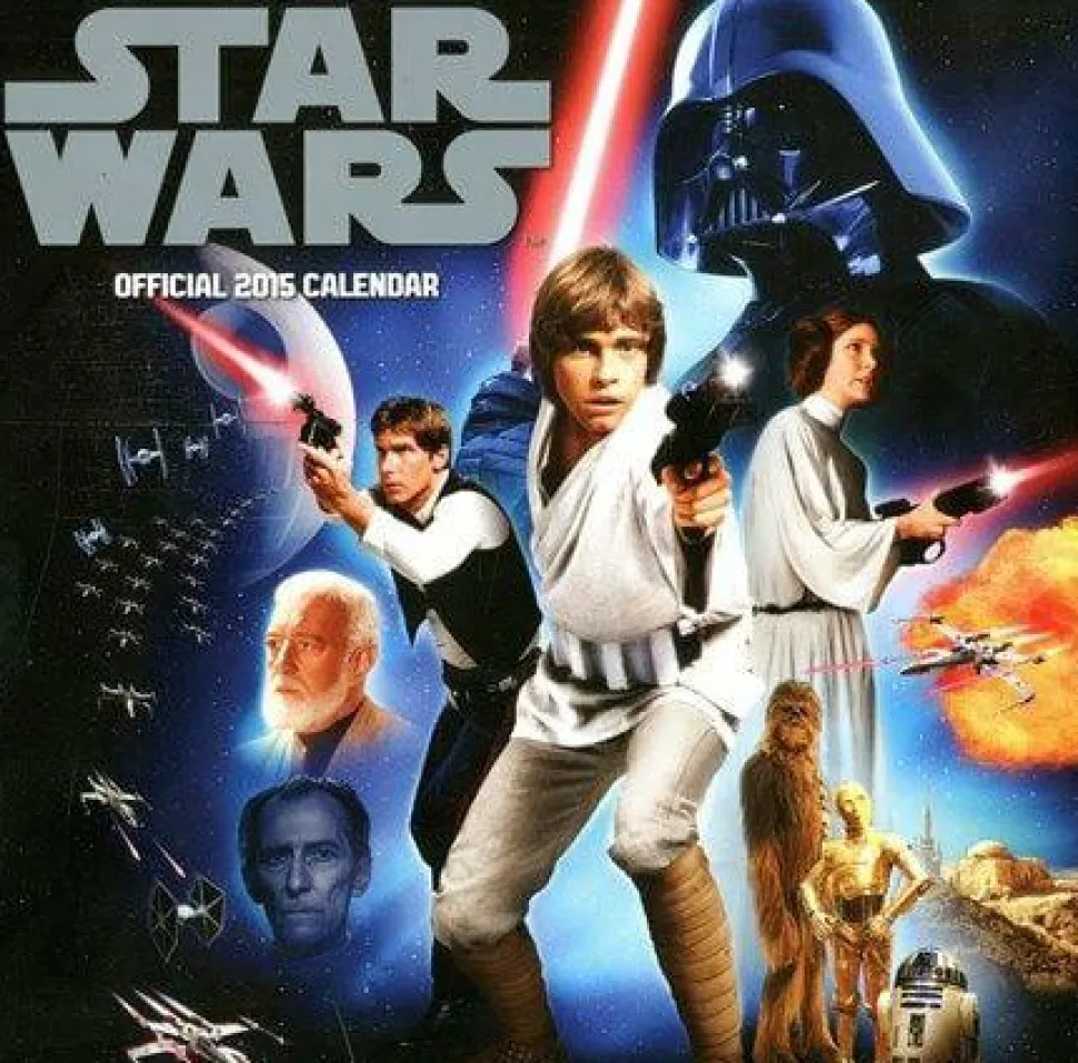 Star Wars - Classic Films 2015 Wall Calendar