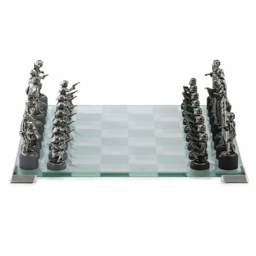 Star Wars - Classic Pewter Chess Set