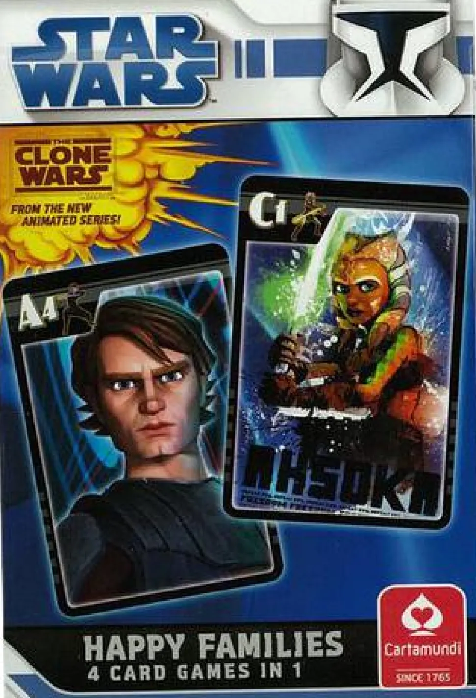 Star Wars - Clone Wars Happy Families Card Game Deck