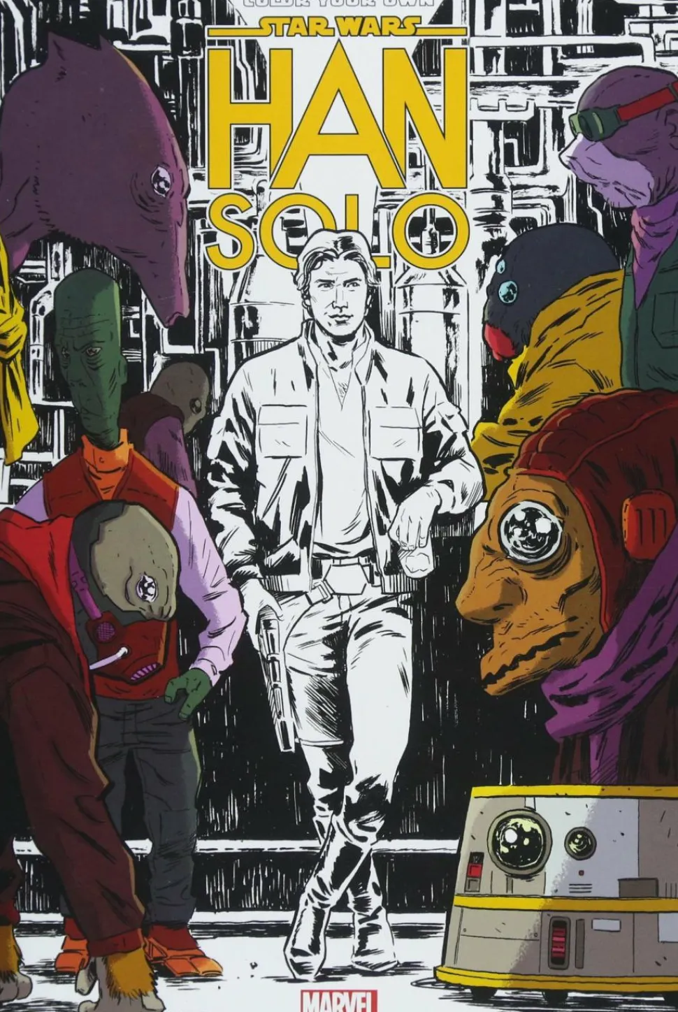 Star Wars - Colour Your Own Han Solo Paperback