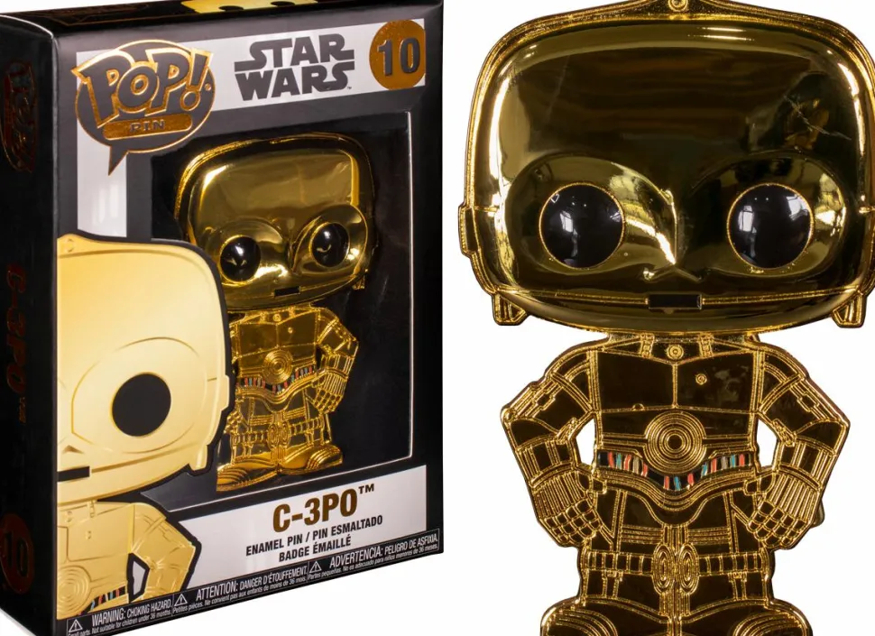 Star Wars - C-3PO 4” Pop! Enamel Pin