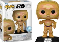 Star Wars - C-3PO (Facet) Disney 100th Pop! Vinyl Figure (Popcultcha Exclusive)