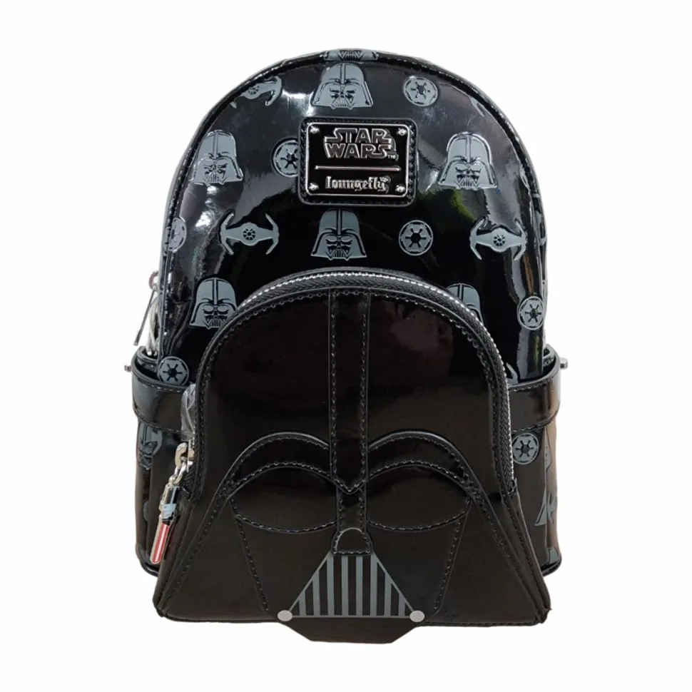 Star Wars - Darth Vader 10" Faux Leather Mini Backpack with Waist Bag