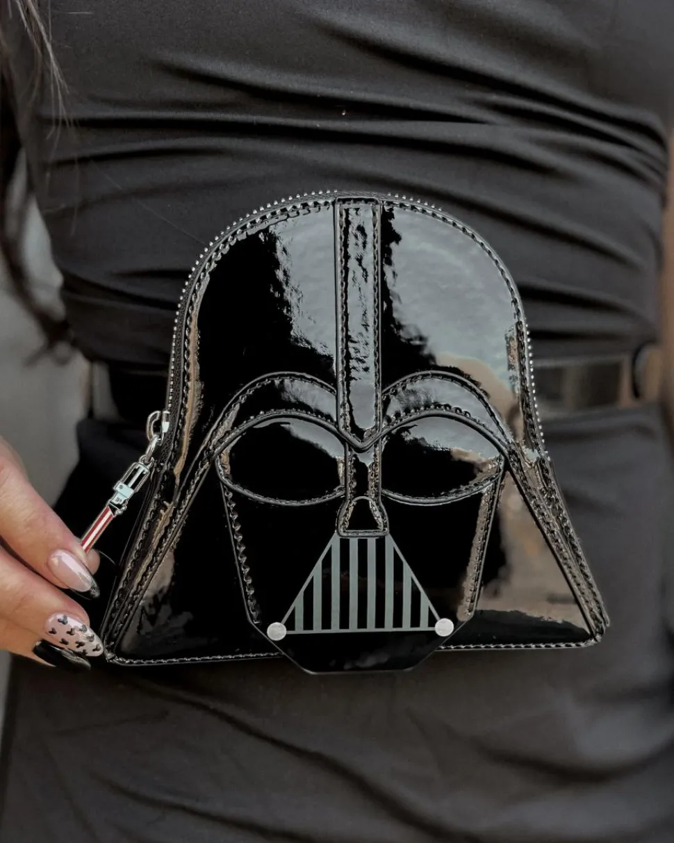 Star Wars - Darth Vader 10" Faux Leather Mini Backpack with Waist Bag