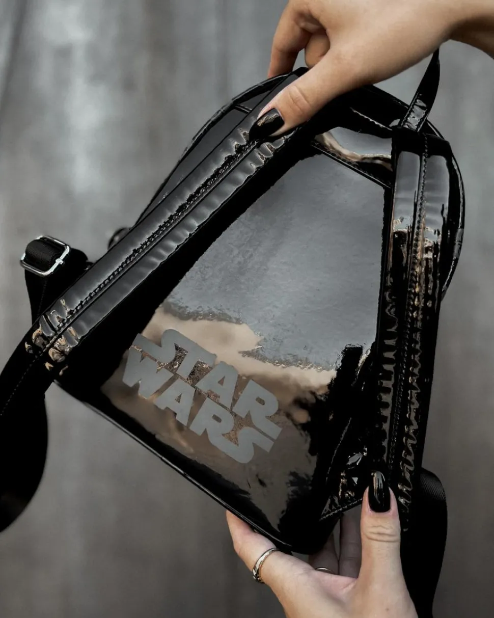 Star Wars - Darth Vader 10" Faux Leather Mini Backpack with Waist Bag