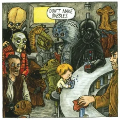 Star Wars - Darth Vader and Son by Jeffrey Brown Hardcover Book