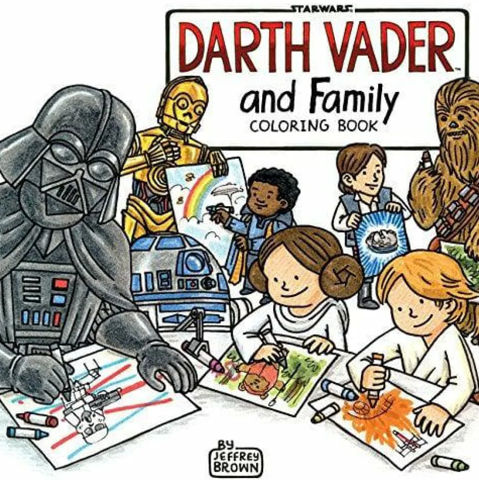 Star Wars - Darth Vader and Family Colouring Book Paperback