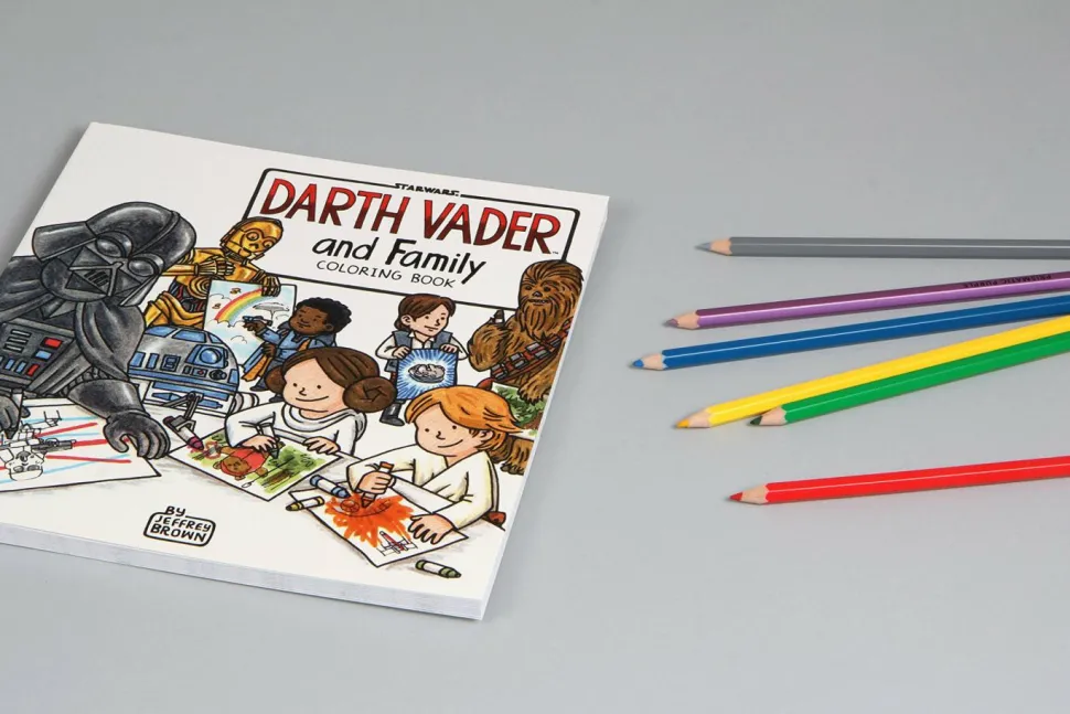 Star Wars - Darth Vader and Family Colouring Book Paperback