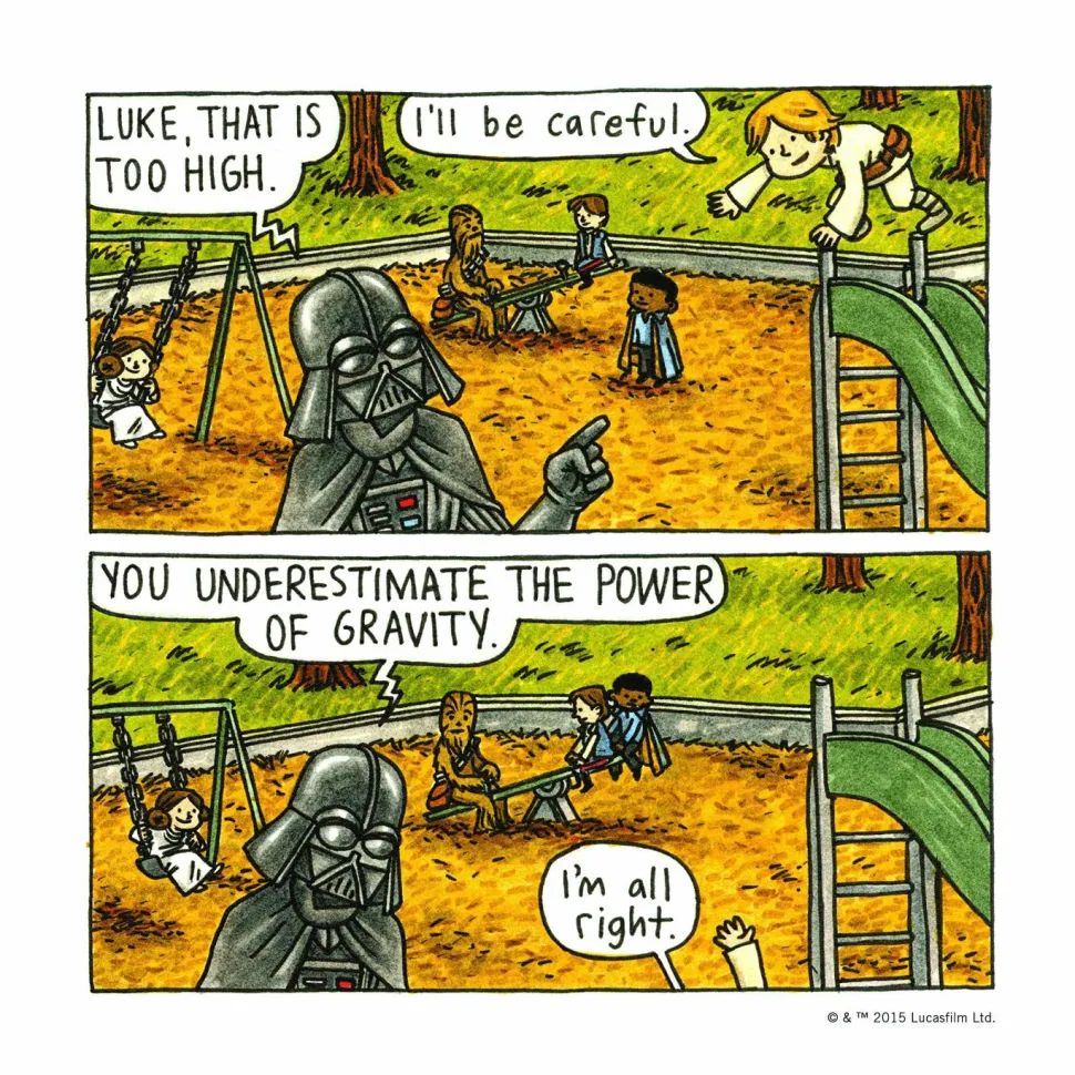 Star Wars - Darth Vader and Friends by Jeffrey Brown Hardcover Book