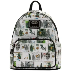 Star Wars - Darth Vader Comic Strip 10” Faux Leather Mini Backpack