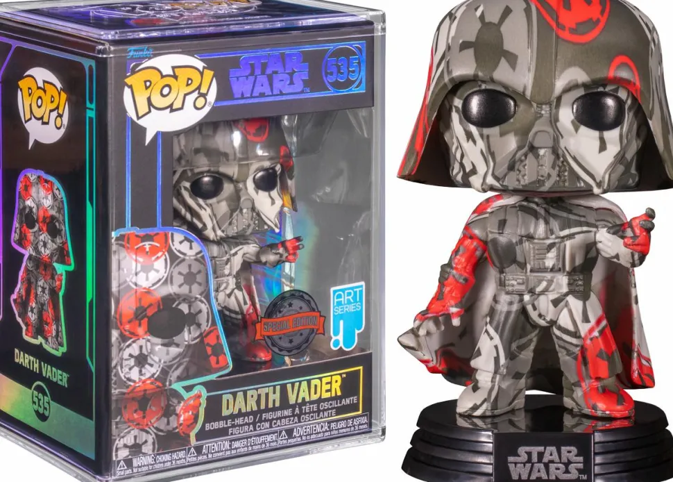 Star Wars - Darth Vader Galactic Empire Artist Series Pop! Vinyl Figure with Pop! Protector