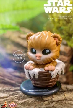 Star Wars - Ewok Cosbi Bobble-Head Collection Blind Box Hot Toys Figure (Display of 8)