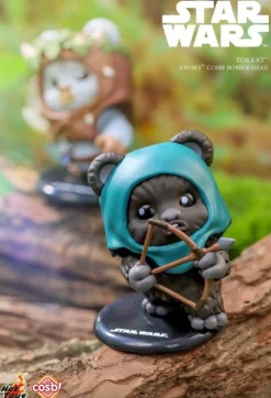 Star Wars - Ewok Cosbi Bobble-Head Collection Blind Box Hot Toys Figure (Display of 8)