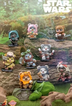 Star Wars - Ewok Cosbi Bobble-Head Collection Blind Box Hot Toys Figure (Single Unit)