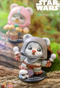 Star Wars - Ewok Cosbi Bobble-Head Collection Blind Box Hot Toys Figure (Single Unit)
