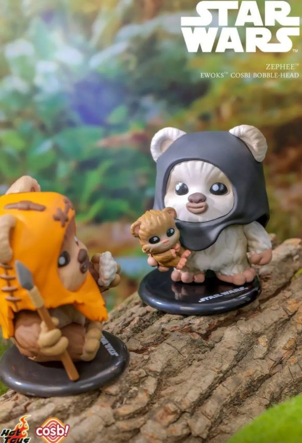 Star Wars - Ewok Cosbi Bobble-Head Collection Blind Box Hot Toys Figure (Single Unit)