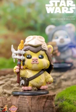 Star Wars - Ewok Cosbi Bobble-Head Collection Blind Box Hot Toys Figure (Single Unit)