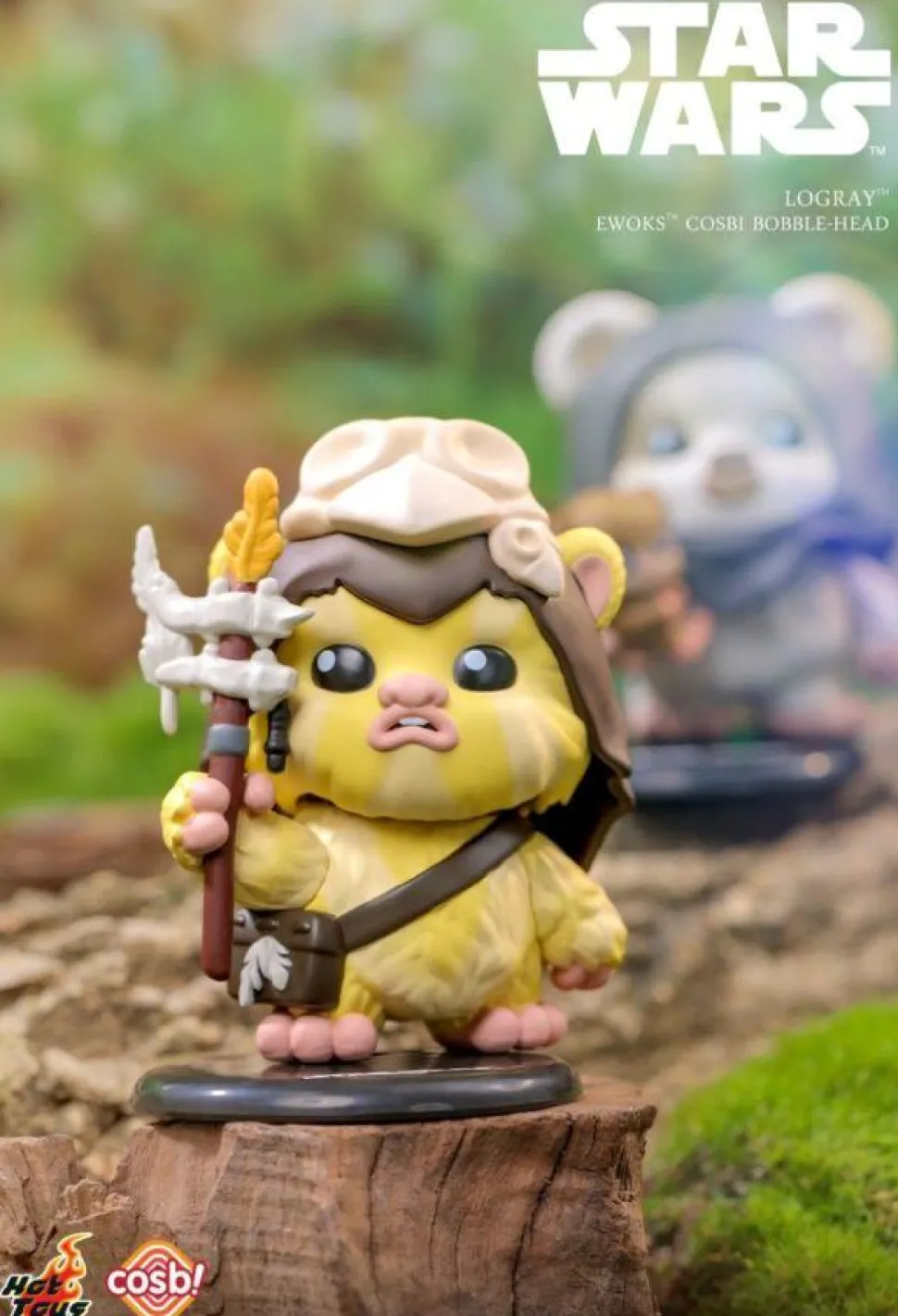 Star Wars - Ewok Cosbi Bobble-Head Collection Blind Box Hot Toys Figure (Single Unit)