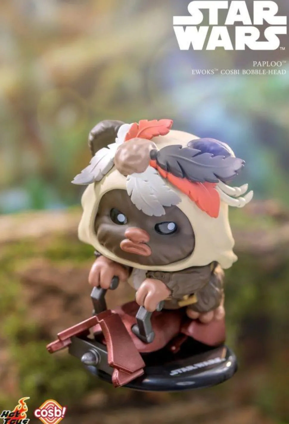 Star Wars - Ewok Cosbi Bobble-Head Collection Blind Box Hot Toys Figure (Single Unit)